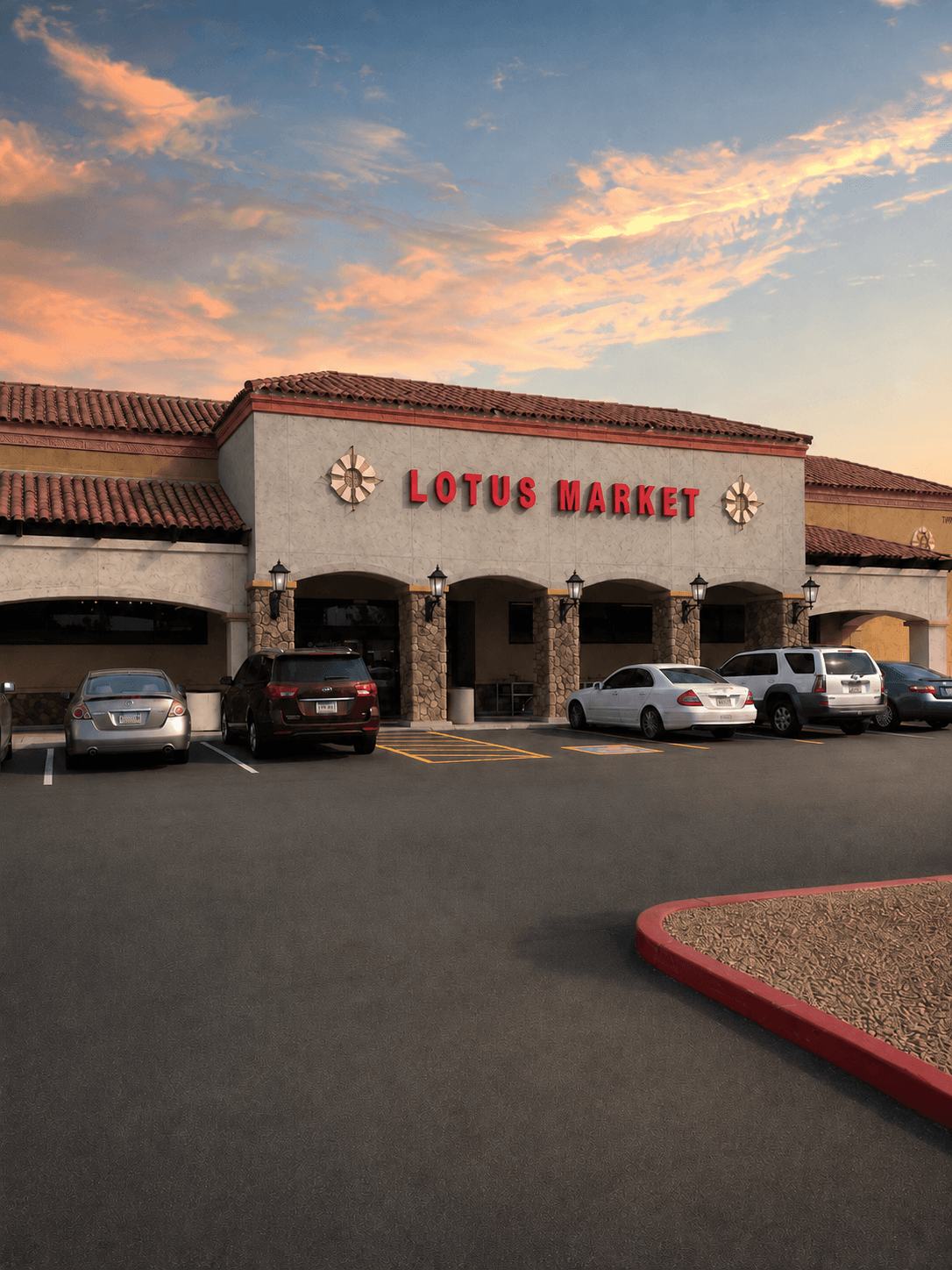 Lotus Market, where Octopos was built